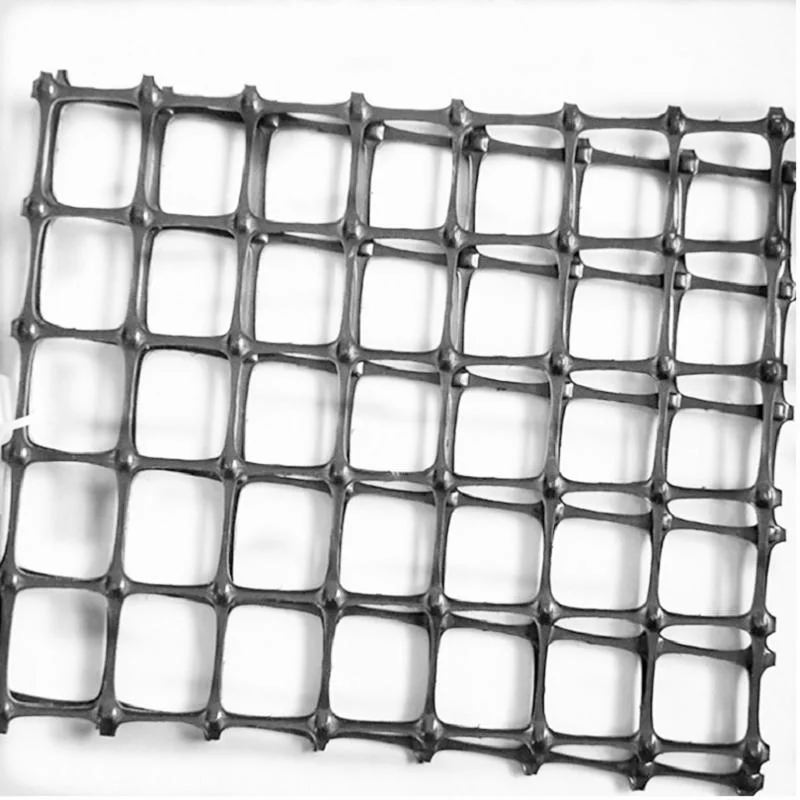 Plastic PP Geogrid Biaxial Geogrid for Road Railway Construction Reinforcement